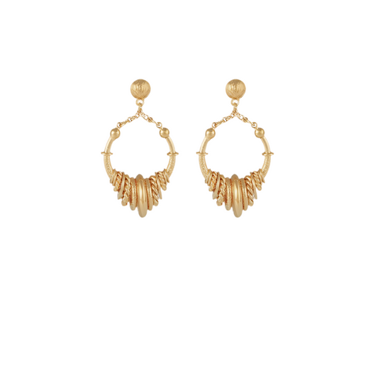 Gas Bijoux Earrings Maranzana Mini Gold