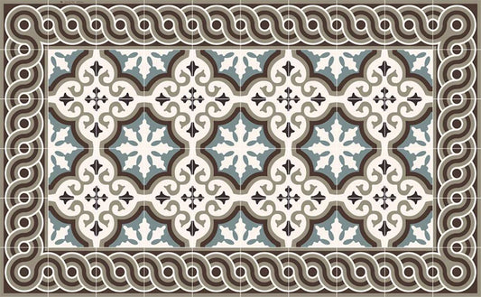 BEIJA FLOR Mountain Classic Brown Vinyl Mat