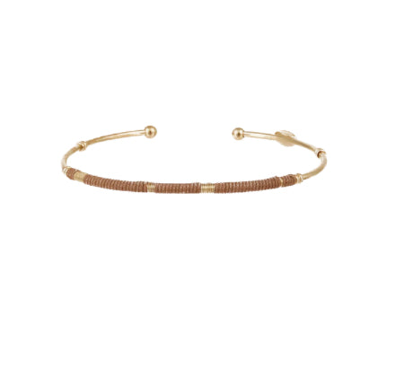 Bracelet Zanzibar brun