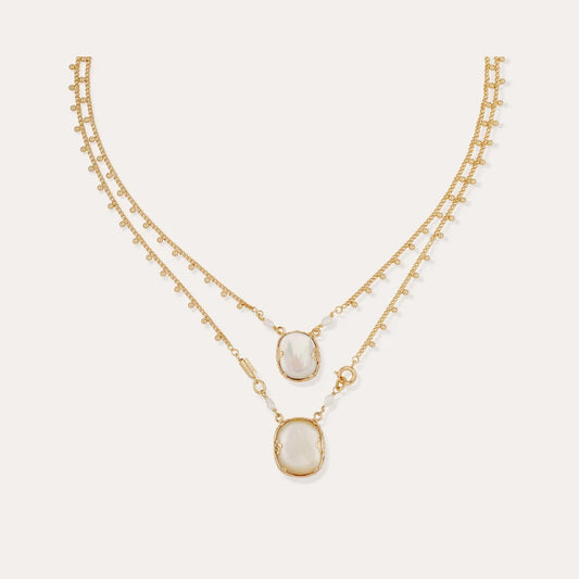 Gas Bijoux Necklace Scapular Oval