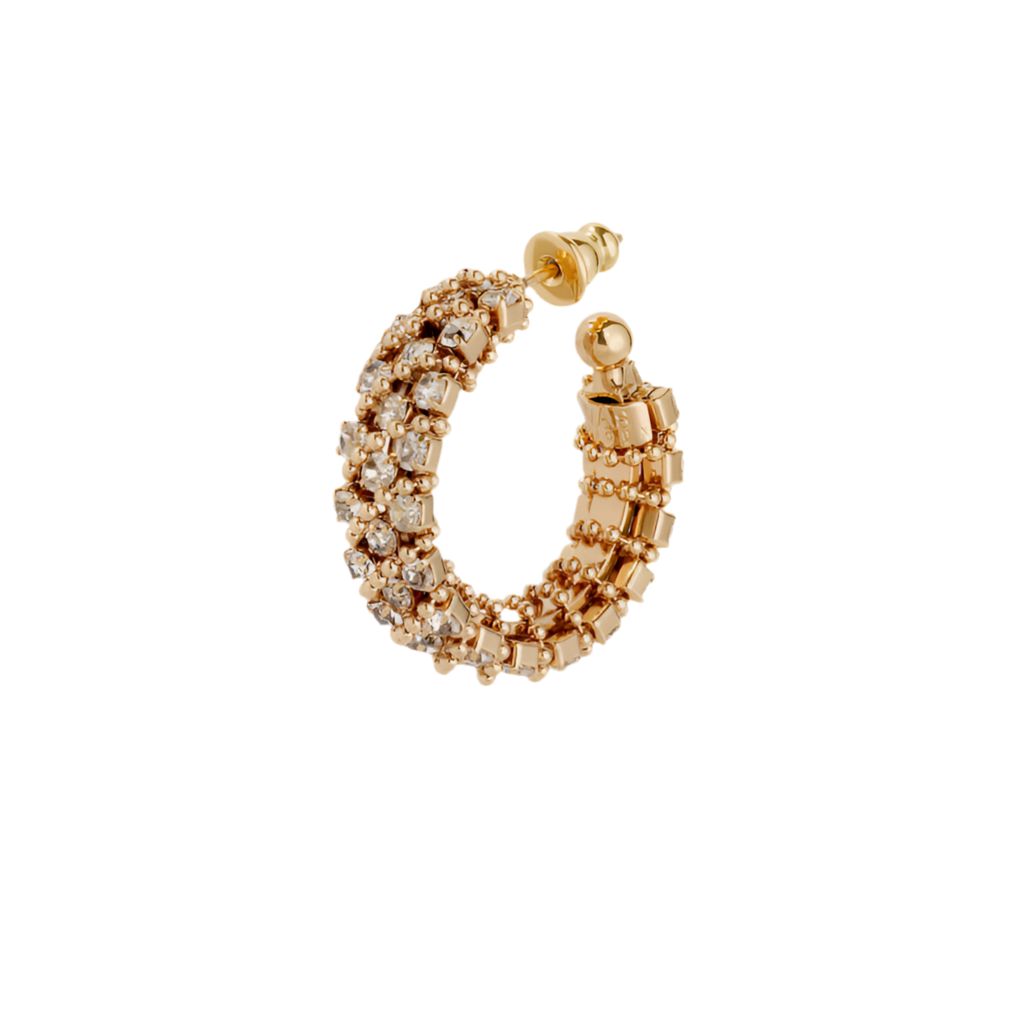 Gas Bijoux Earrings Izilda Strass Mini