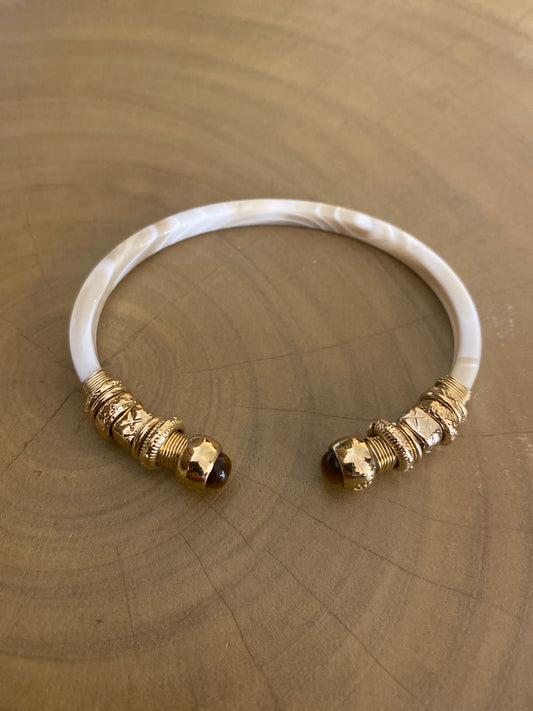 Gas Bijoux Bracelet Sari Ivory