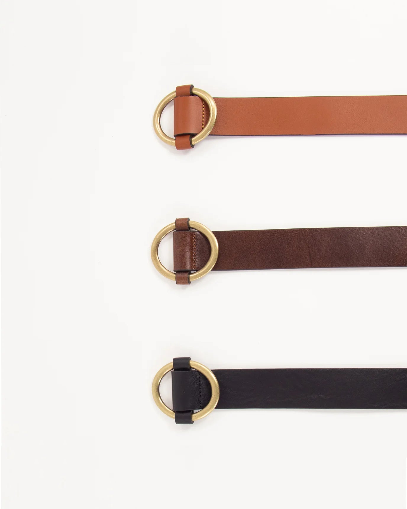 Sessun Tisao Belt Black Leather