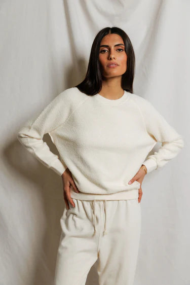 PWT Ziggy inside out Sweatshirt Ivory