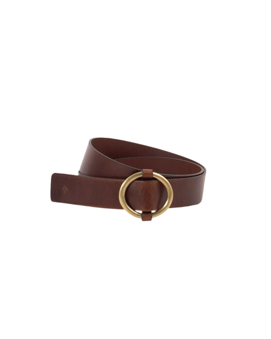 Sessun Tisao Belt Chestnut Leather