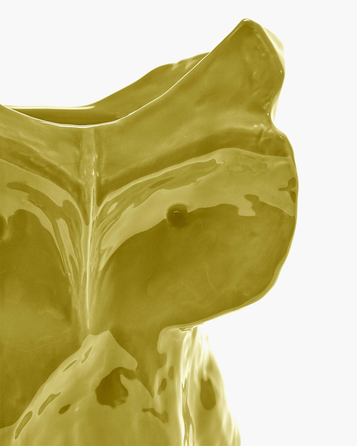 Owl Vase Large Yellow by Marni