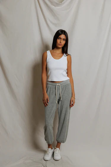 PWT Gogo Loop Terry Jogger Heather Grey