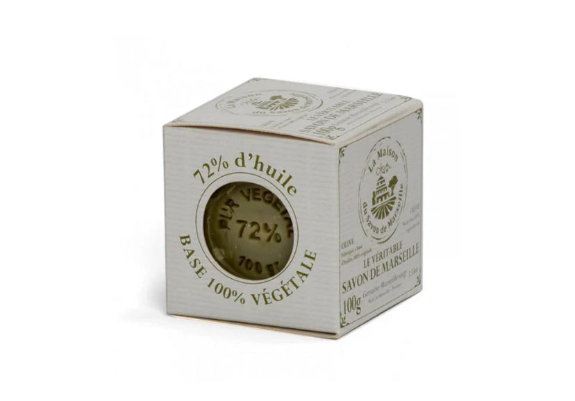 French Savon de Marseille Cube Soap 100g