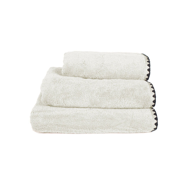 Haomy Issey bath towels Chalk