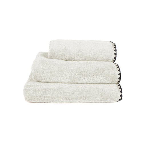 Haomy Issey bath towels Chalk