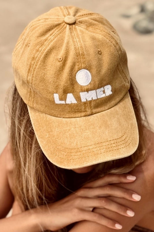 La Mer cap faded mustard