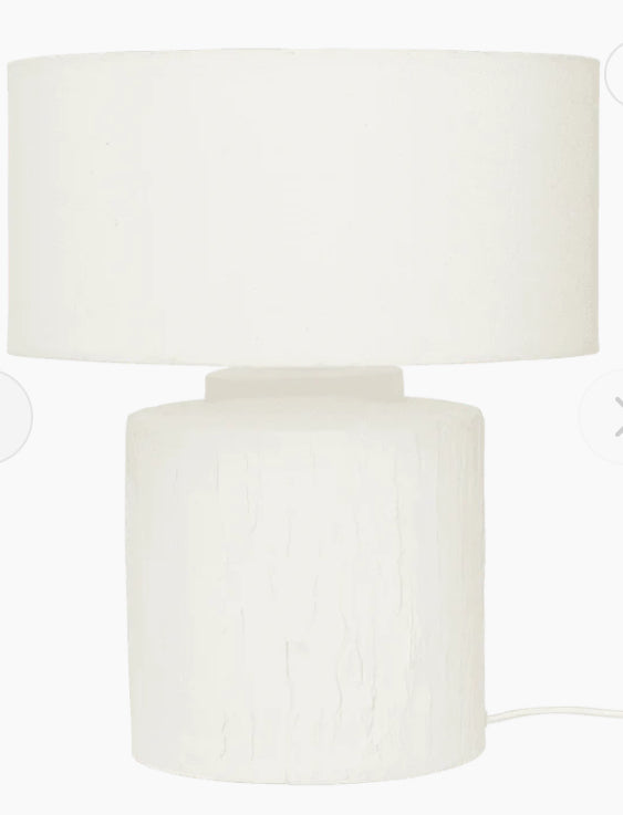 UNC White table lamp Mason