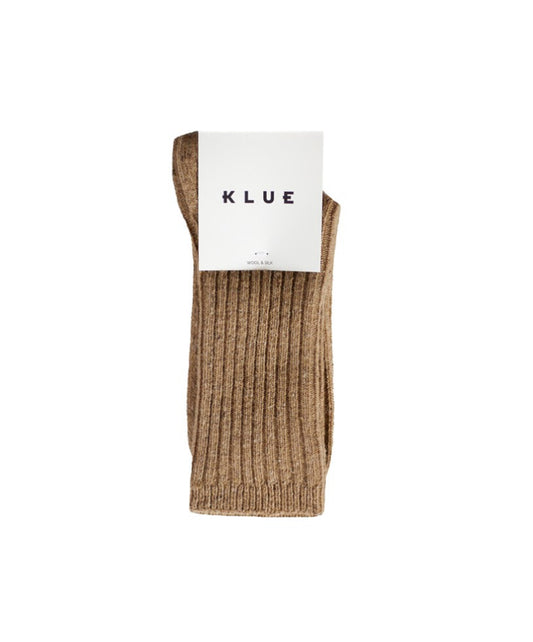 Klue Socks Wool and Silk Beige