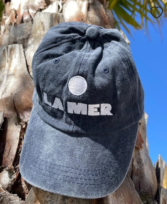 La Mer cap faded navy/black