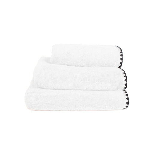Haomy Issey Bath Towels White
