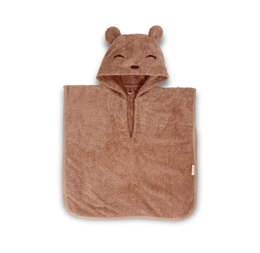 Adelin Poncho Koala Bear Dusty Pink