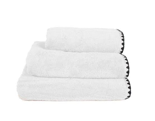 Haomy Issey Bath Towels White
