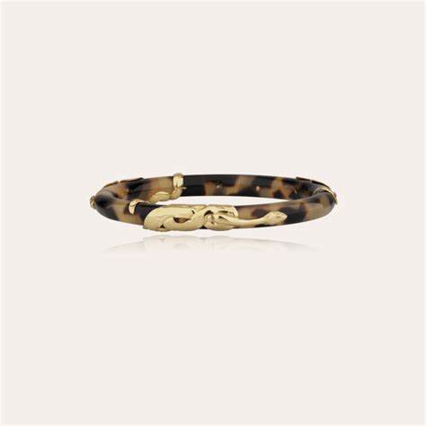 Gas Bijoux Cobra Tortoise bangle