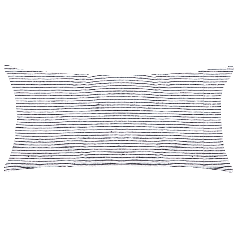 French Signature Linen Cushion Pinstripe 55x110