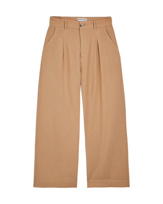 Beige Pallazo Pants Emile & Ida