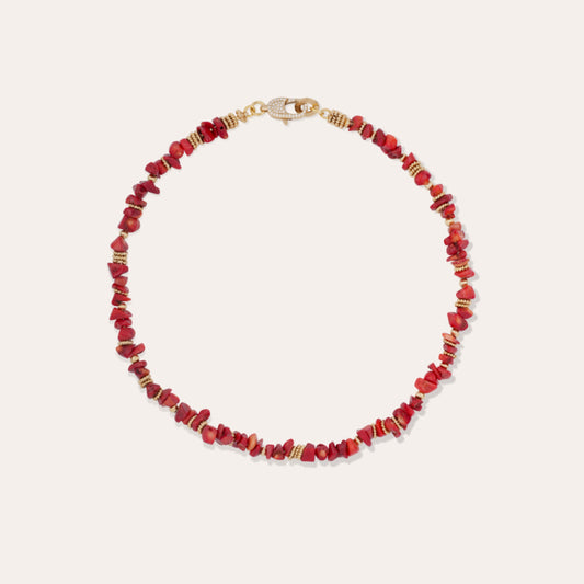 Gas Bijoux Necklace Aloha Coral