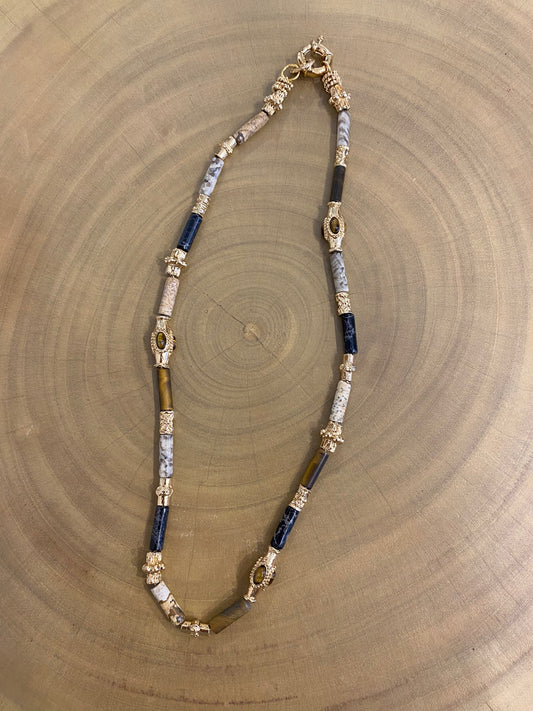 Gas Bijoux Necklace Kali Bis Brown