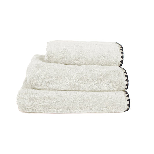 Haomy Issey bath towels Chalk