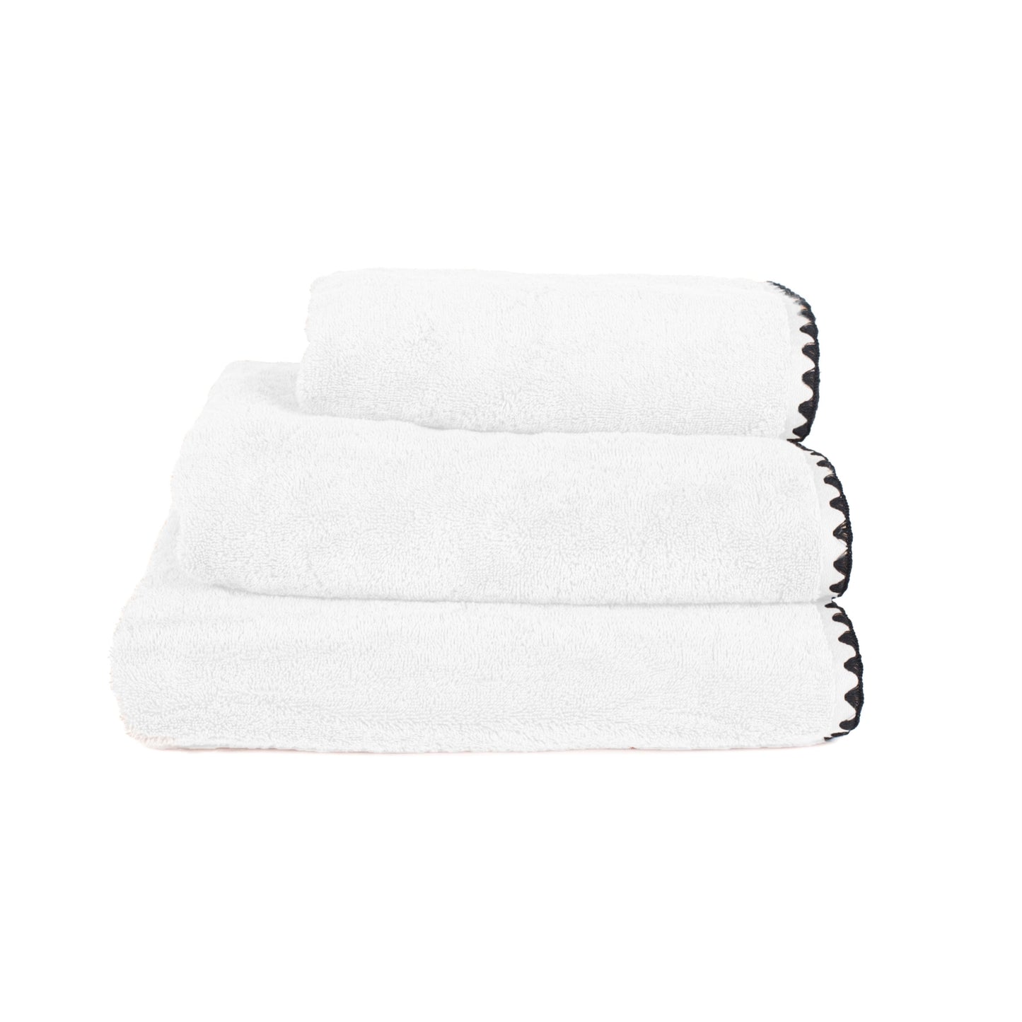 Haomy Issey Bath Towels White