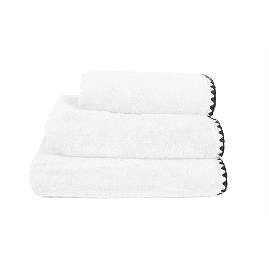 Haomy Issey Bath Towels White