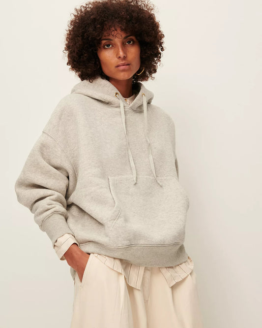 Sessun Oversized Hoodie Light Grey