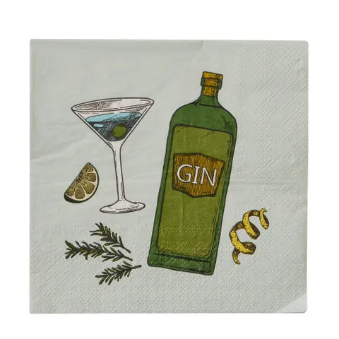 CTC Gimlet paper napkins pack of 20