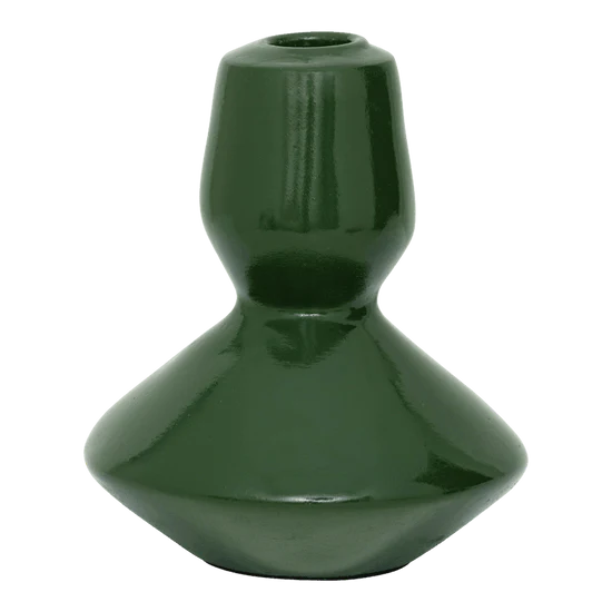 UNC Candle Holder Logan Green
