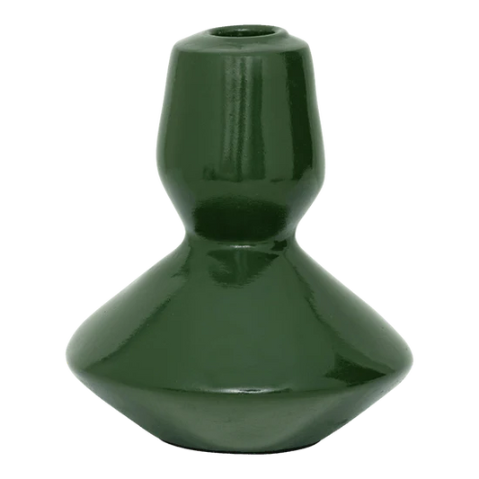 UNC Candle Holder Logan Green