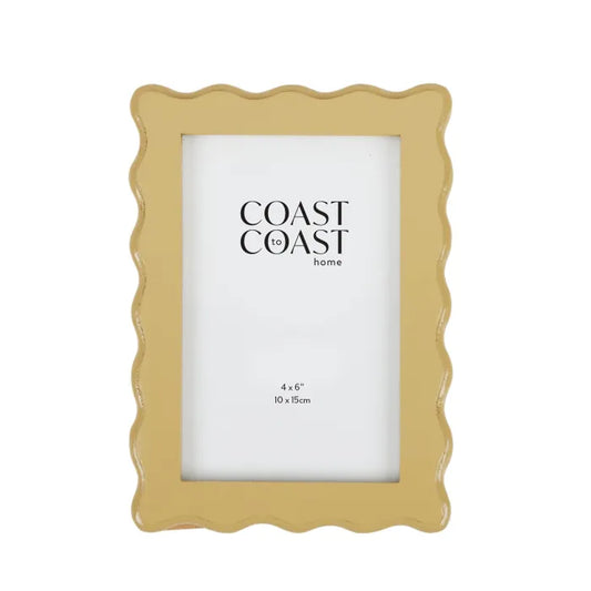 CTC Wooden Picture Frame Yellow
