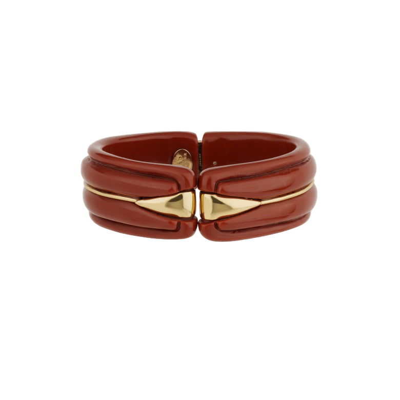 Gas Bijoux Ecume Bracelet Red Ocher