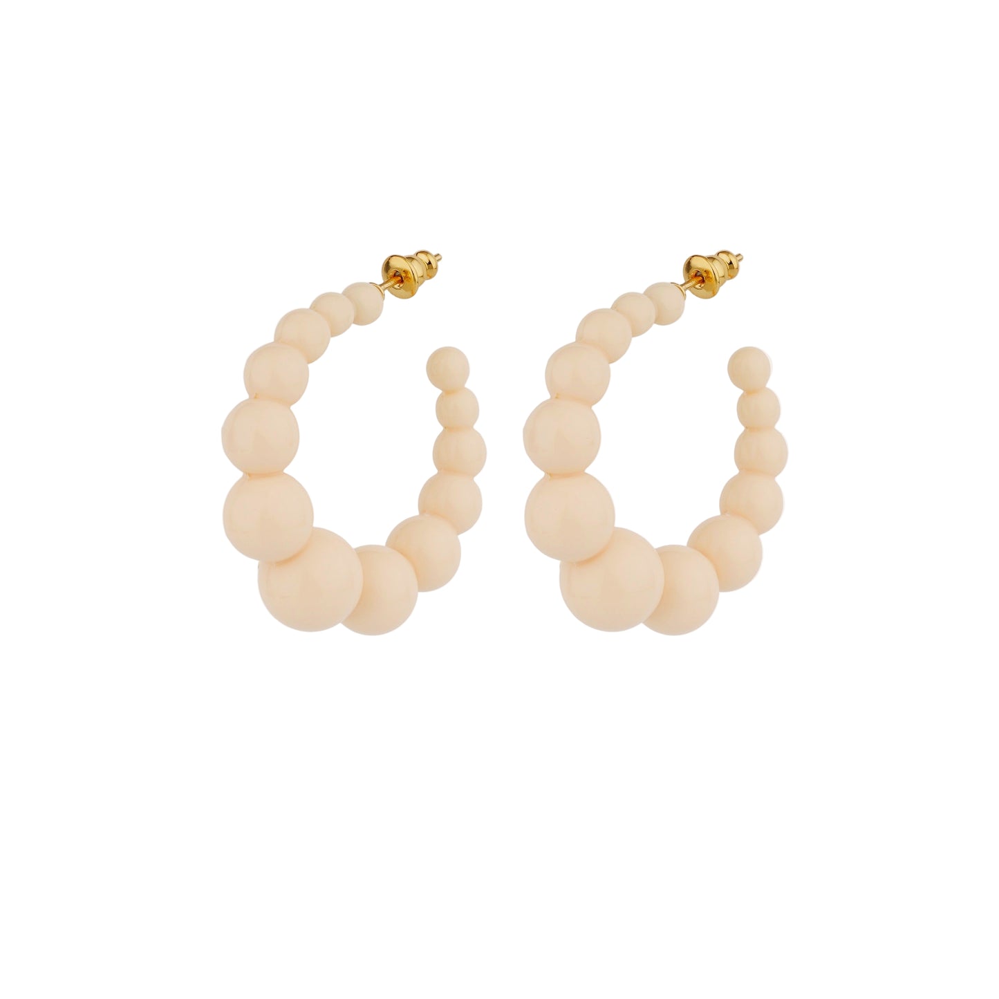 BO Andy Earrings Ivory