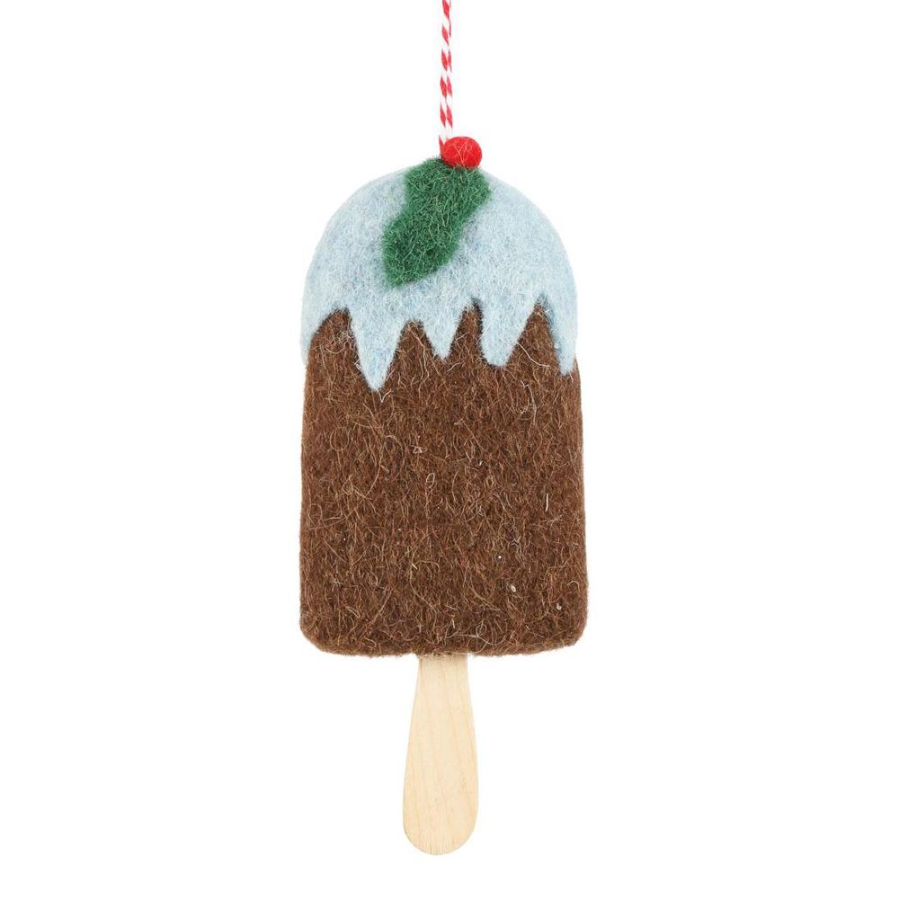 Ice Cream Felt Ornament