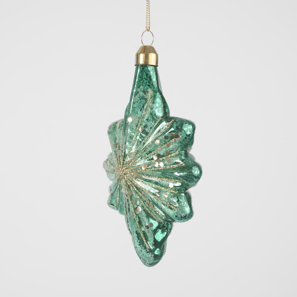 Majestic Star Tree Decoration Emerald Green