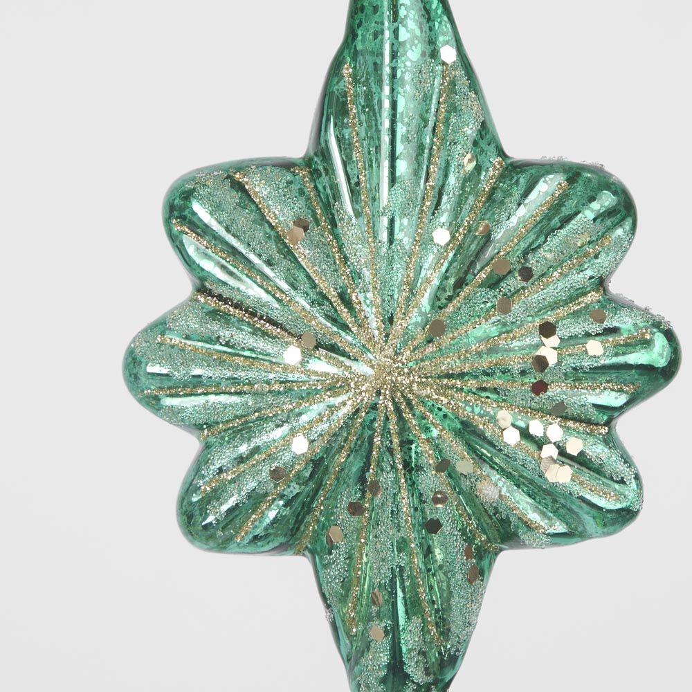 Majestic Star Tree Decoration Emerald Green
