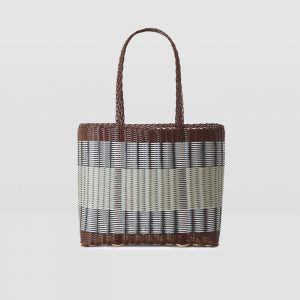 Palorosa Mercado Basket Medium Chocolate+Palm