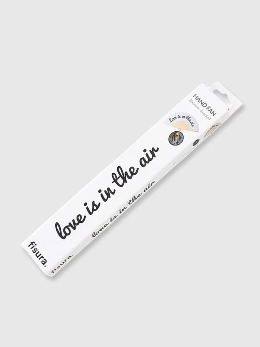 Hand Fan Love is in the air