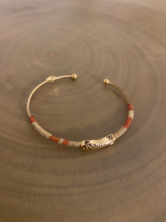 Gas Bijoux Bangle Zanzibar Fish