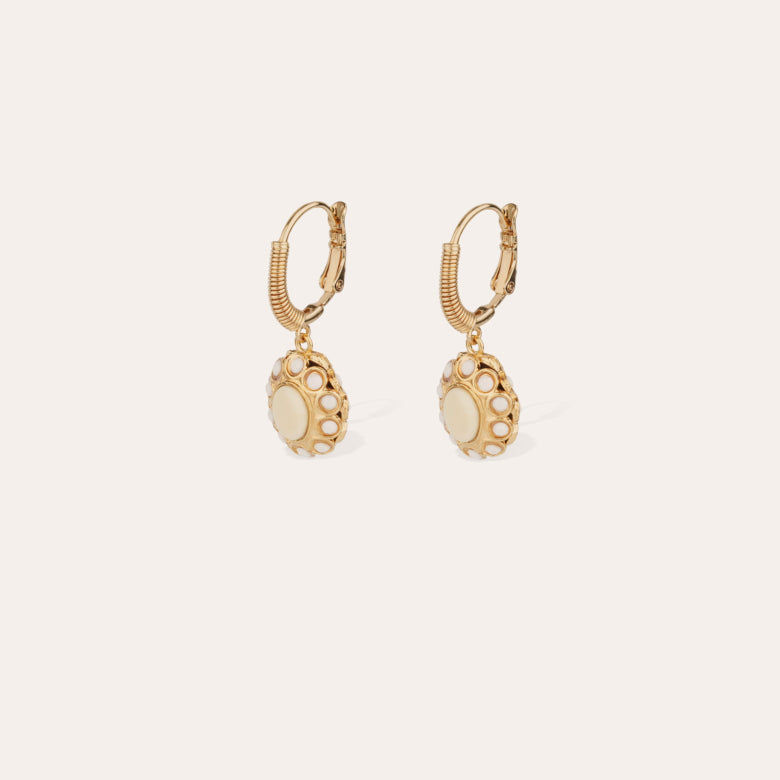 Gas Bijoux Tao Splash Earrings Vanilla