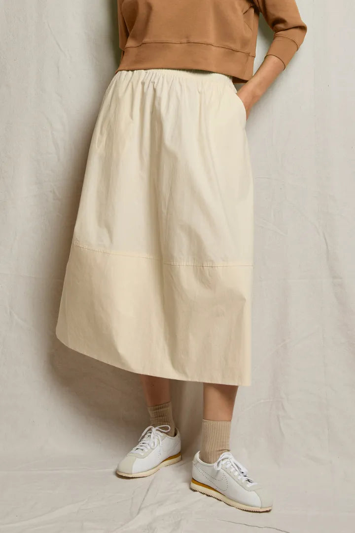 PWT Minka Poplin Skirt Sugar