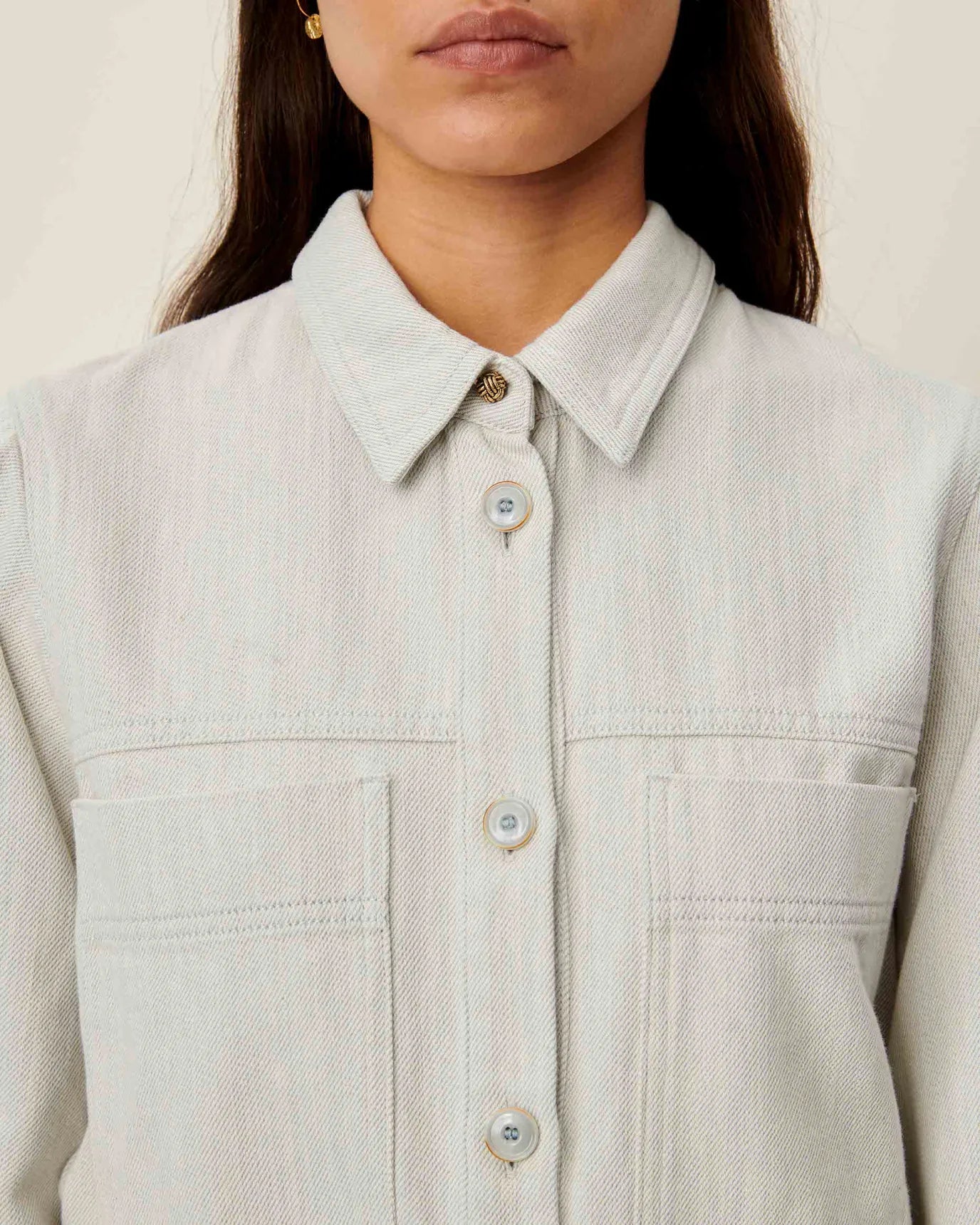 Sessun Leone Overshirt Icy