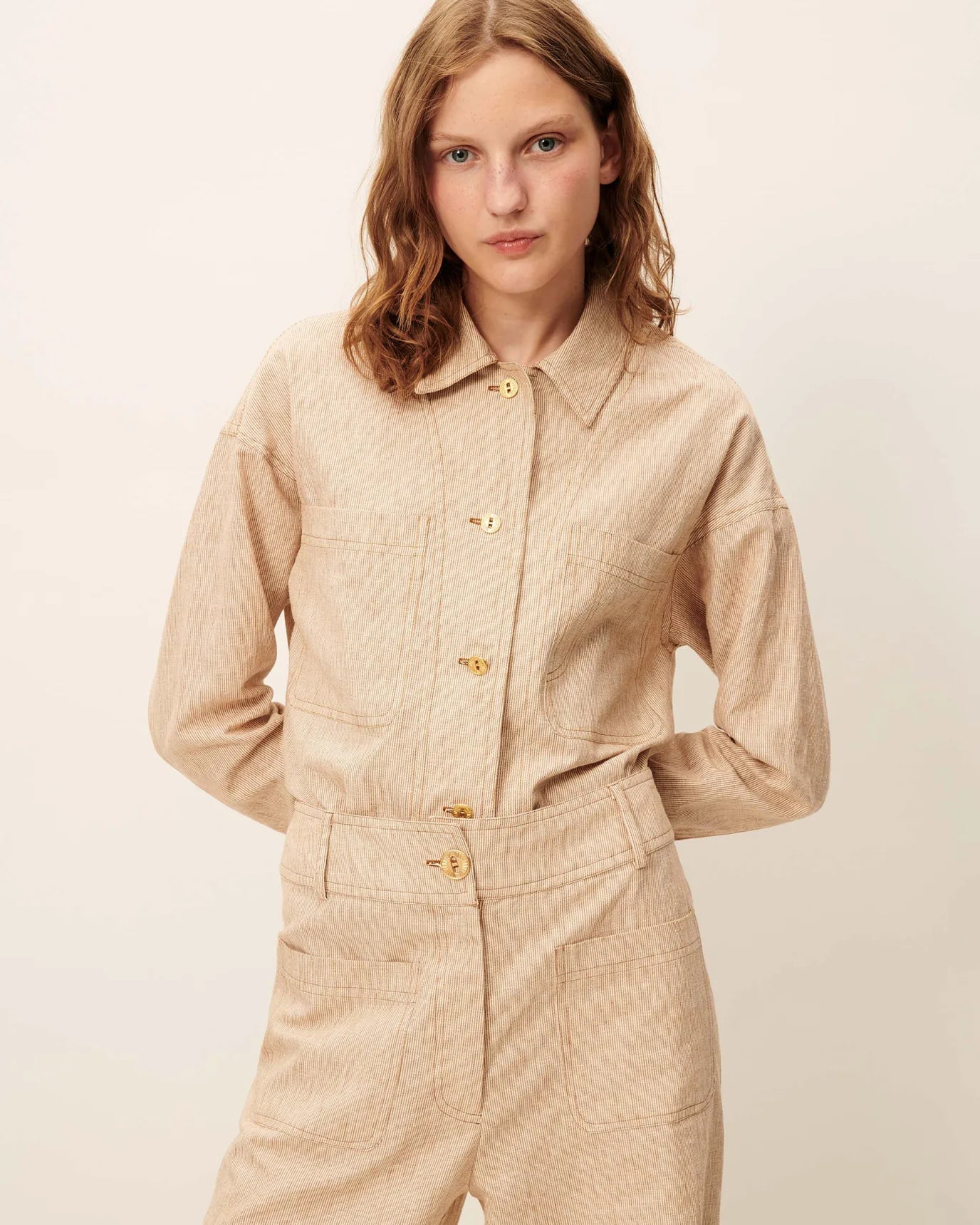 Sessun Notteri Overshirt Whiamber