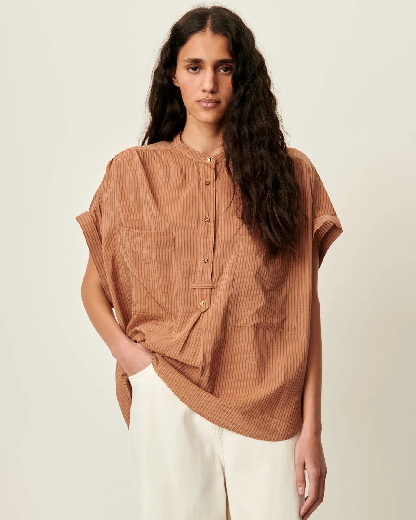 Sessun Camille Shirt Camel