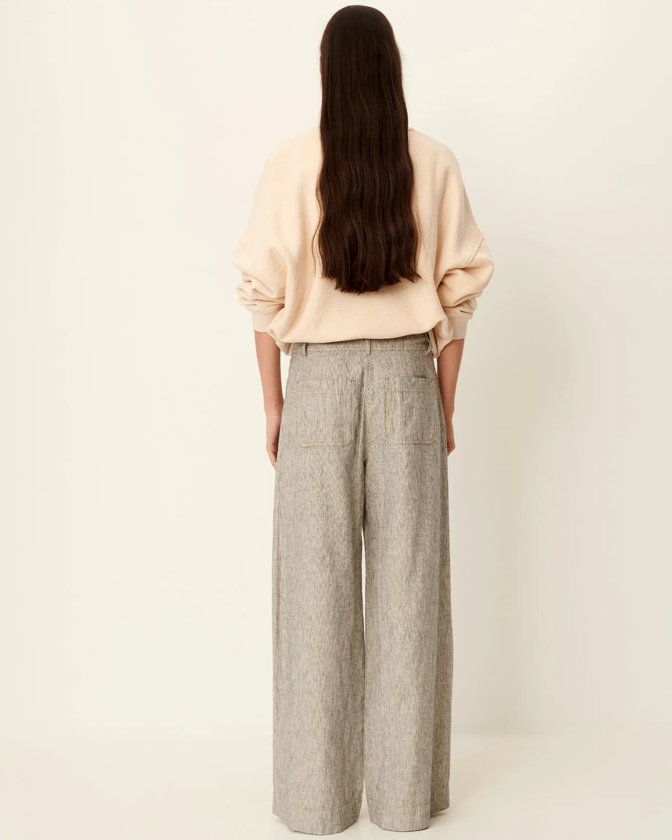 Sessun Manhatti Wide Pants Whiblack
