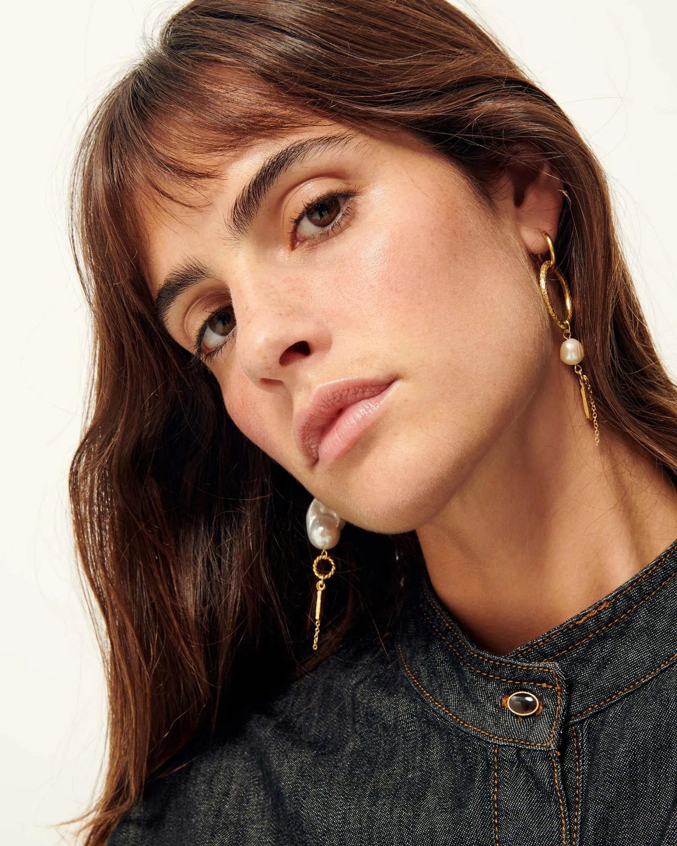 Sessun Toti Pearl Earrings