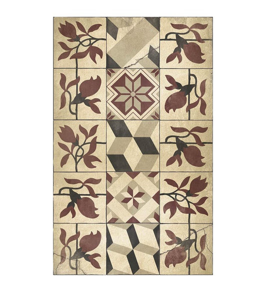 BEIJA FLOR Magnolia Beige Antique Vinyl Mat